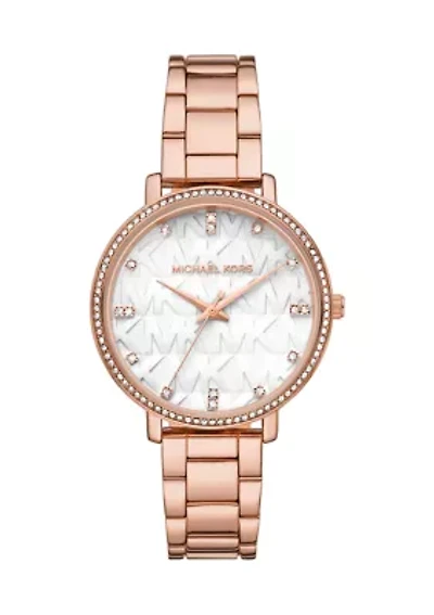 Rose Gold Tone Watch 