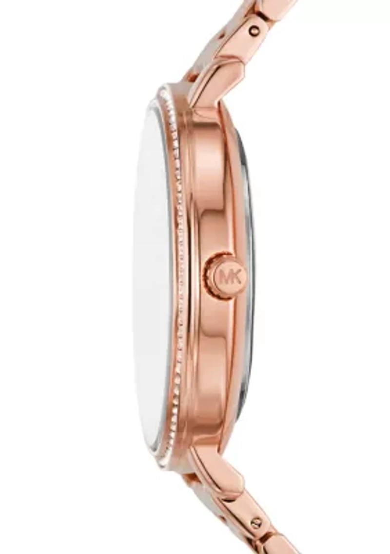 Rose Gold Tone Watch 