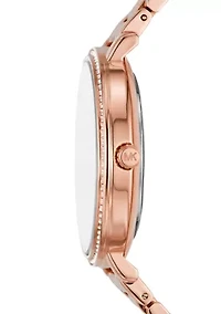 Rose Gold Tone Watch 
