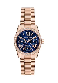 Ladies Rose Gold Lexington Lux Watch