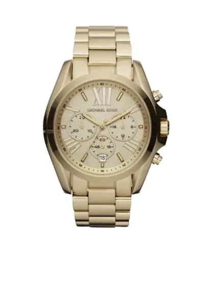 Mid-Size Gold-Tone Stainless Steel Bradshaw Chronograph Watch