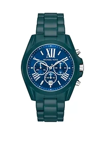  Women's Bradshaw Chronograph Blue Stainless Steel Watch