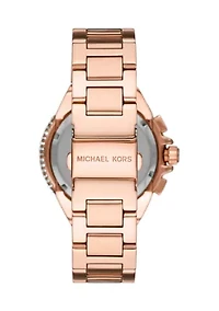 Rose Gold Tone Camille Chronograph Stainless Steel Watch