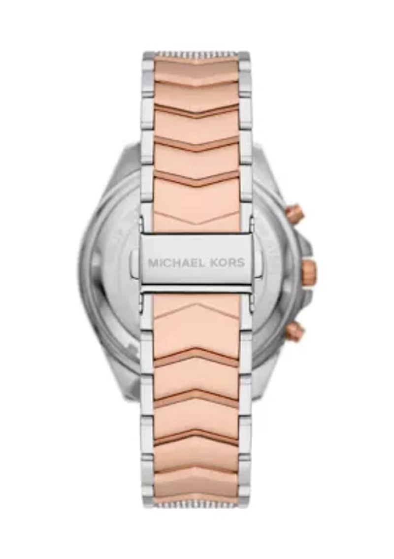 Two Tone Stainless Steel Whitney Chronograph Watch