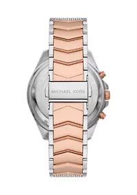 Two Tone Stainless Steel Whitney Chronograph Watch