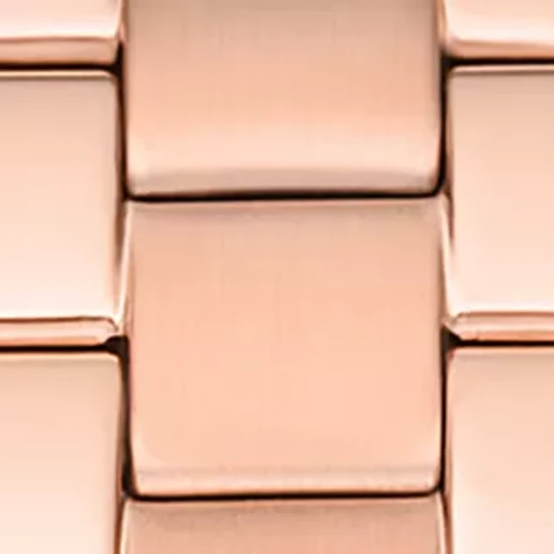 Rose Gold Tone Stainless Steel Mini Lennox Three Hand Watch