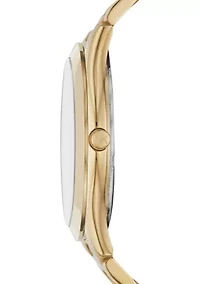 Gold-Tone Slim Runway Watch