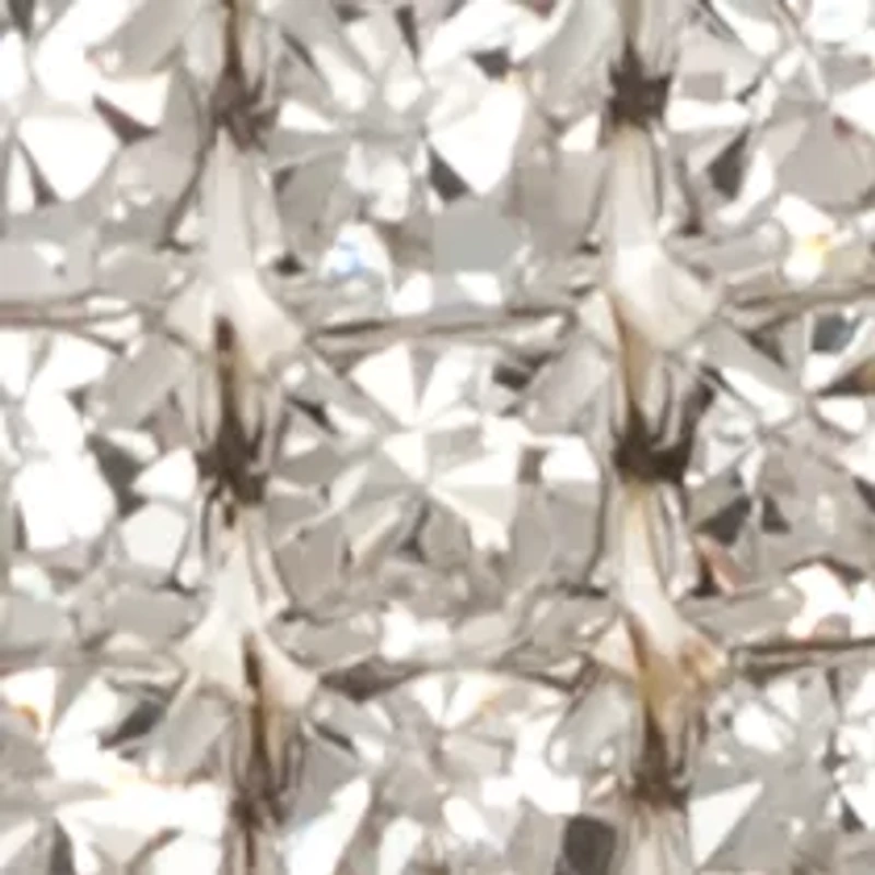 Silver Tone Crystal Stretch Bracelet