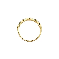Sterling Silver Cubic Zirconia Infinity Band