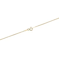 Gold Over Sterling Silver Snake Chain Necklace