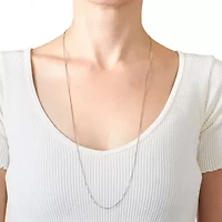 Sterling Silver Box Chain Necklace, 16in., 18in., 20in., 24in., or 30in.