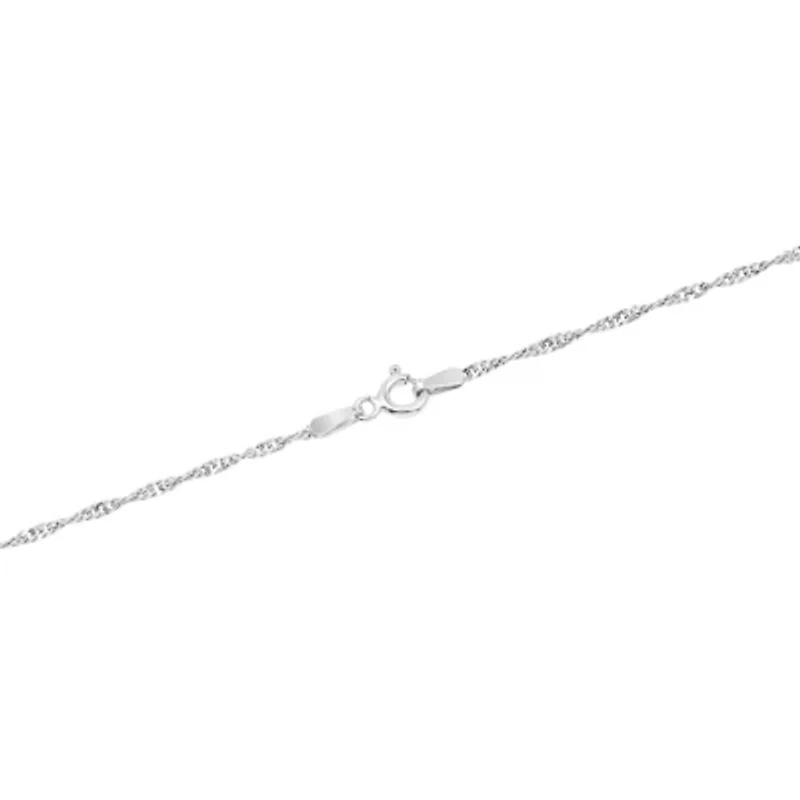 Sterling Silver Twist Chain Necklace 16in., 18in., 20in., 24in., or 30in.