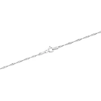 Sterling Silver Twist Chain Necklace 16in., 18in., 20in., 24in., or 30in.