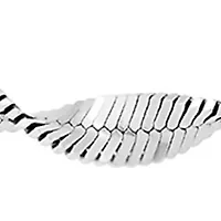 Sterling Silver Twist Chain Necklace