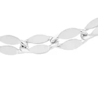 Sterling Silver Mirror Chain Necklace