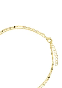 Gold Plated Love Anklet