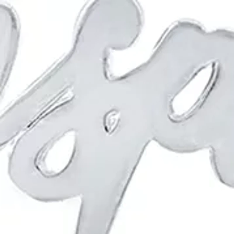 Fine Silver Plated Cubic Zirconia Inspire Bolo Bracelet