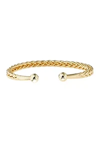 Braided Rope Cuff Bracelet