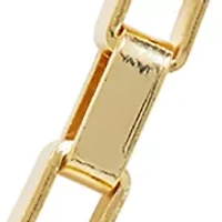 Gold Plated Box Chain Necklace