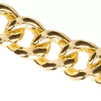 Gold Plated Figaro Link Bracelet