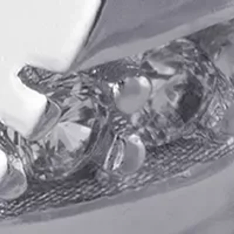 Fine Silver Plated .5" Cubic Zirconia Striped Huggie Hoop Earrings