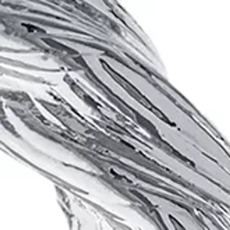 Fine Silver Plated Twisted Click-Top Hoops