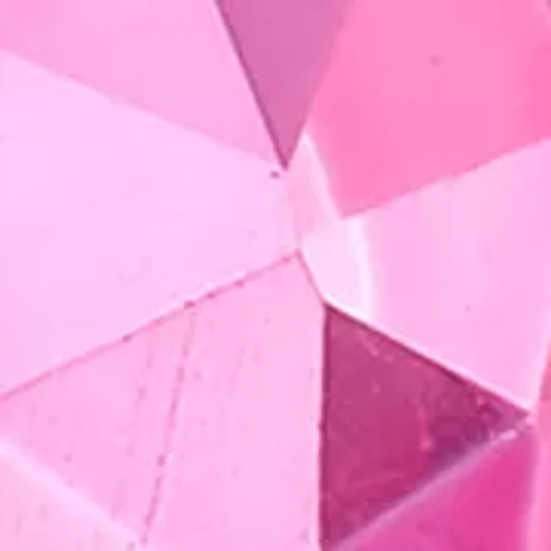 Silver Plated Dark Pink Crystal Pear Marquis Drop Earrings