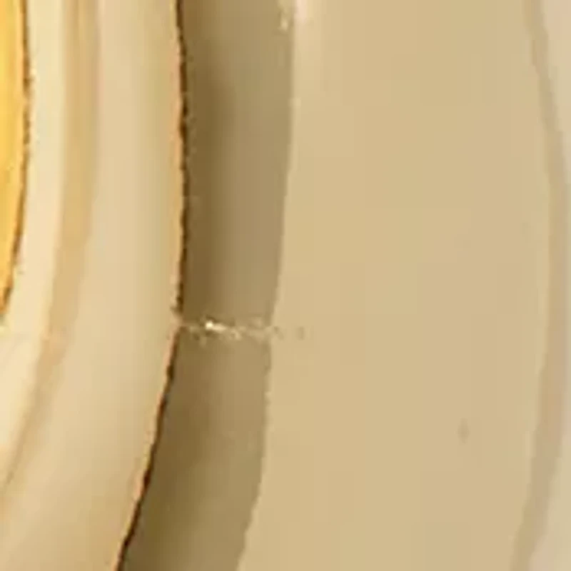 Gold Plated 1" Chunky J Post Hoop Earrings