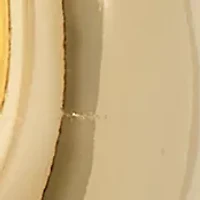 Gold Plated 1" Chunky J Post Hoop Earrings