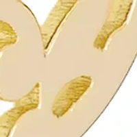 Gold Plated Laser Cut Flower Drop Earrings