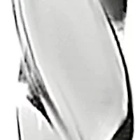 Silver Plated Oblong Twist and Flat Hoop Earrings