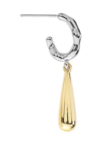  Elongated Pear Earrings