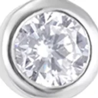 Cross Cubic Zirconia Drop Earrings