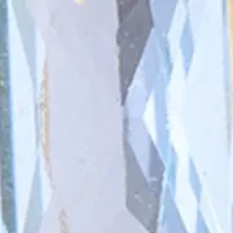 Cubic Zirconia Opal Chain Drop Earrings