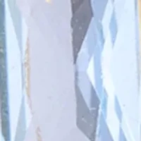 Cubic Zirconia Opal Chain Drop Earrings