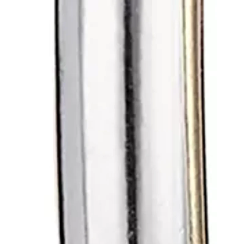 Two Tone Plated Double Twist Hoop Earrings