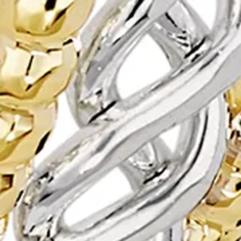  Filigree Textured Hoop Earrings