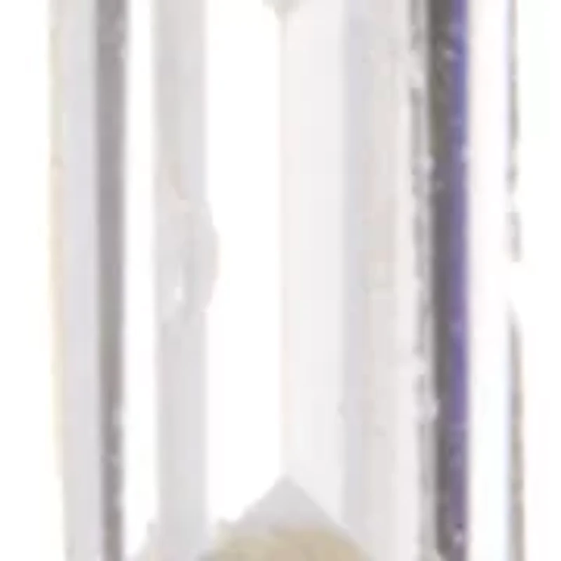 Gold Plated Cubic Zirconia Linear Baguette Drop Earrings