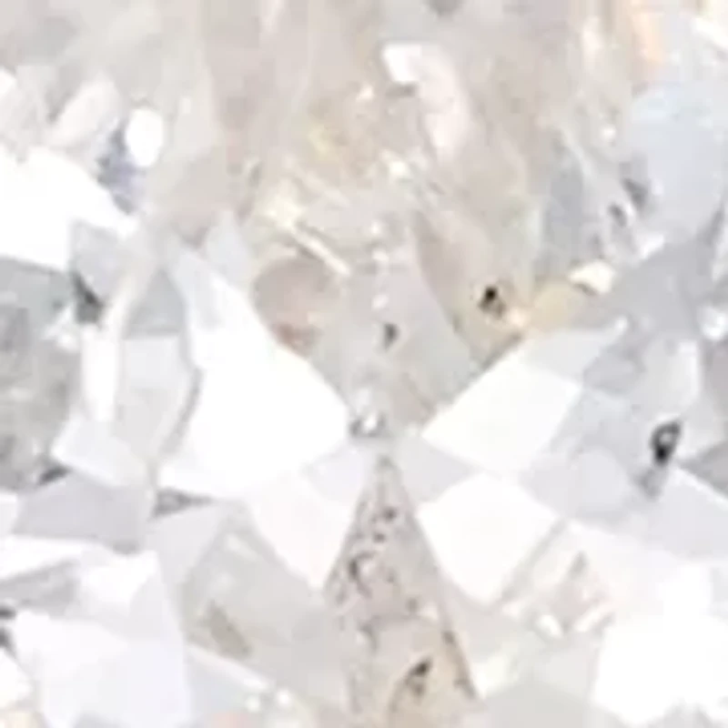 Gold Plated Fancy Cubic Zirconia Teardrop Earrings