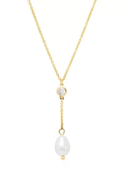 Y Neck Pendant Necklace