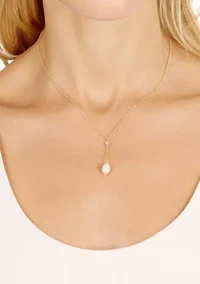 Y Neck Pendant Necklace
