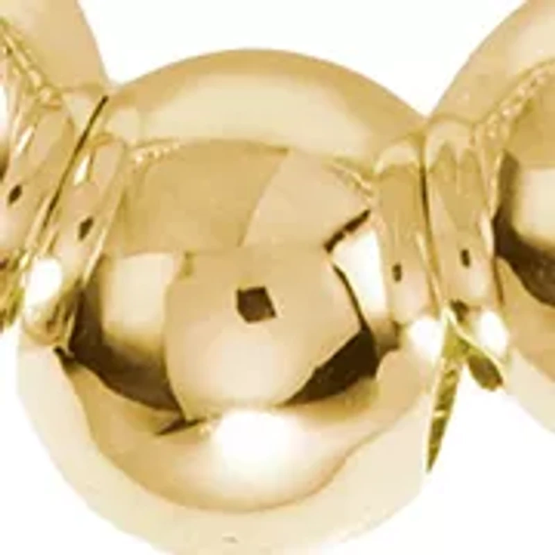 Gold Plated Multi Bead Necklace