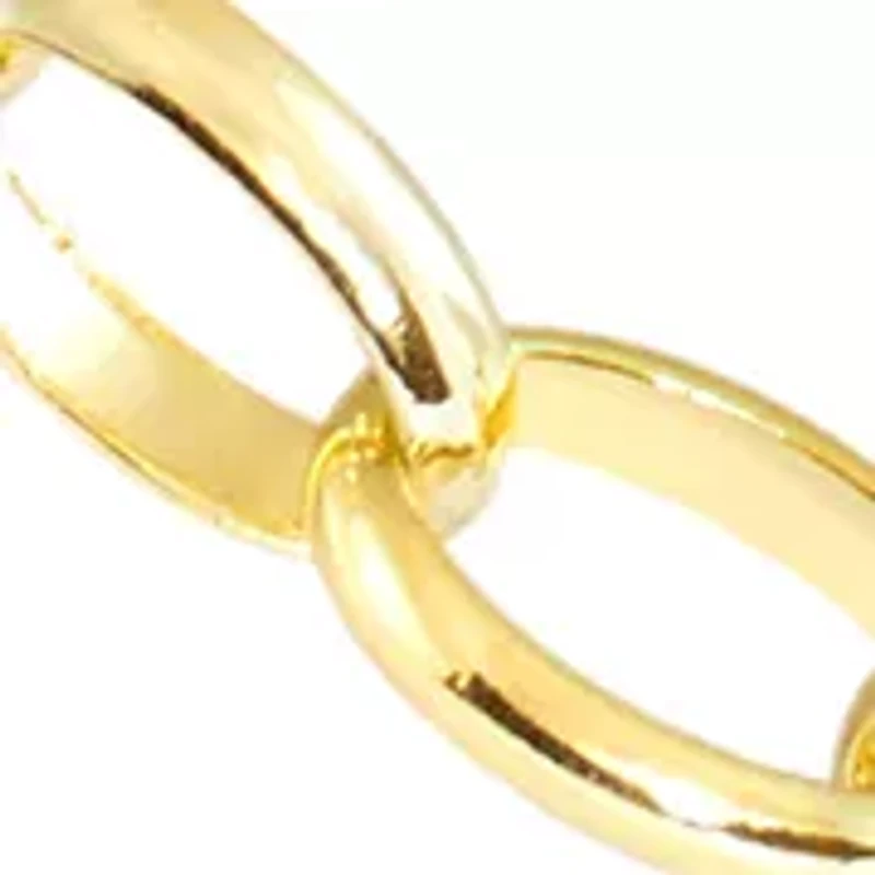 18" Round Link Chain Necklace