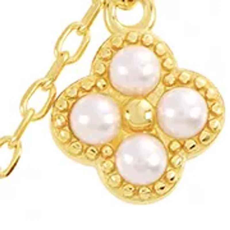 Plated Multi Clover Necklace