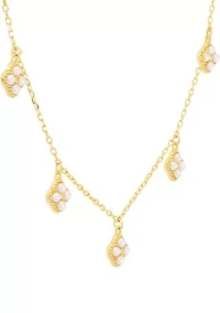 Plated Multi Clover Necklace