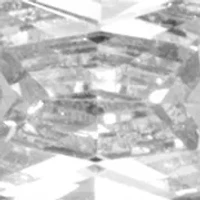 Silver Plated Cubic Zirconia Geometric Necklace