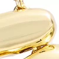 Gold Plated "Love" Bubble Necklace