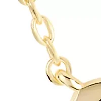 Gold Plated Cubic Zirconia 'Blessed' Necklace