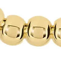 Gold Plated Rectangle Pendant Necklace