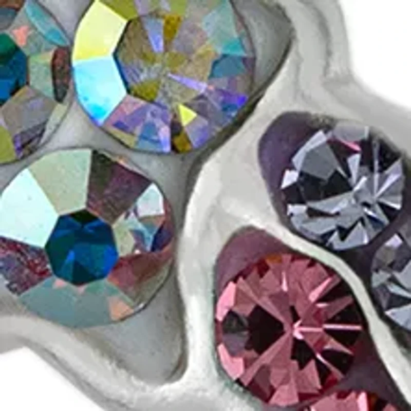 Boxed Sterling Silver Crystal Pavé Shooting Star Stud Earrings